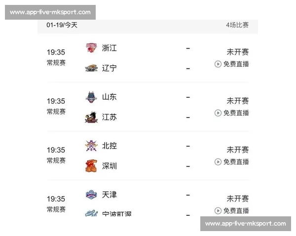 CBA最新赛程与比分:实时更新不容错过